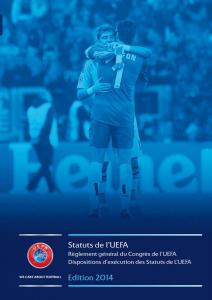 Statuts de l'UEFA UEFA Fair Play Reg 2014